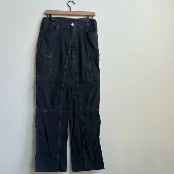 Kuhl Womens 4 Kliffside Softshell Convertible Cargo Pants 2 Shorts Outdoor nylon - Picture 6 of 16
